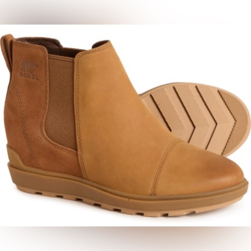 Sorel Women's Evie ll Chelsea Boot Size 11 color Taffy